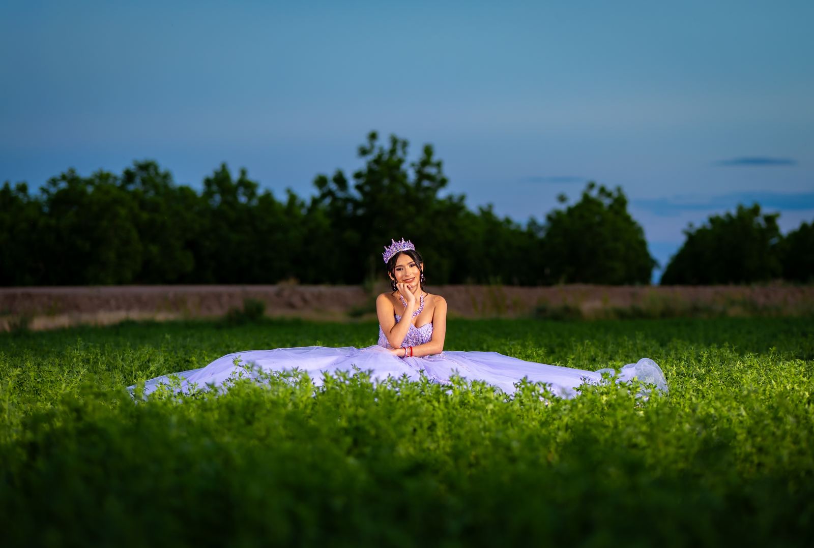 Quinceañera portrait by MCT Studios