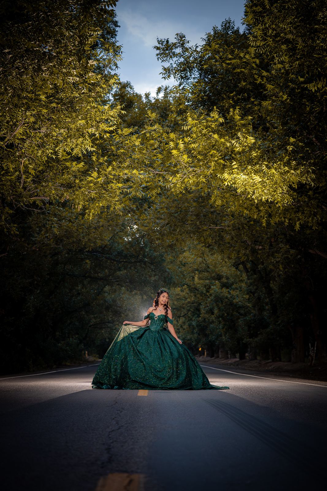 Quinceañera portrait by MCT Studios