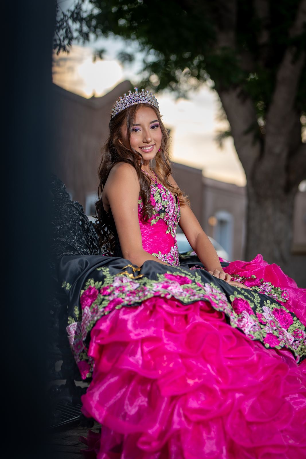 Quinceañera portrait by MCT Studios