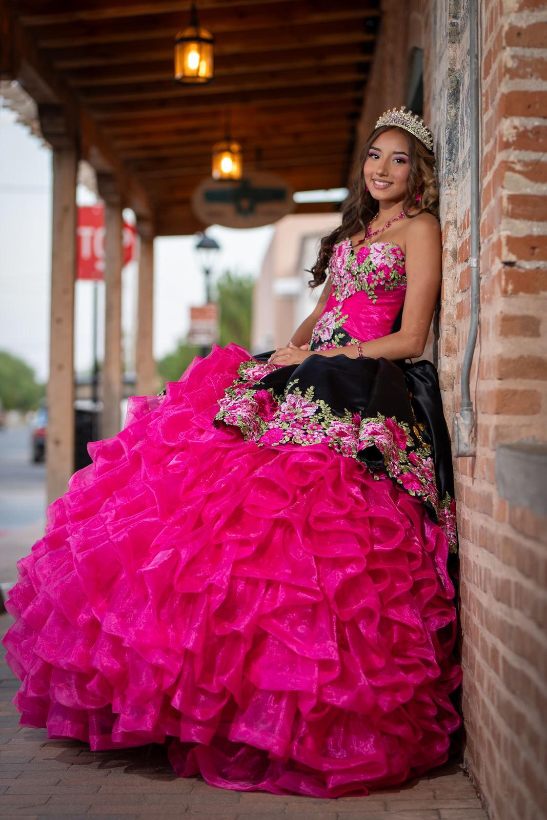 Quinceañera portrait by MCT Studios