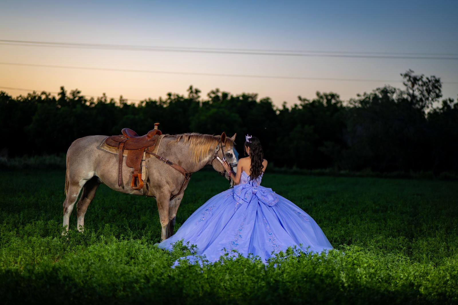 Quinceañera portrait by MCT Studios