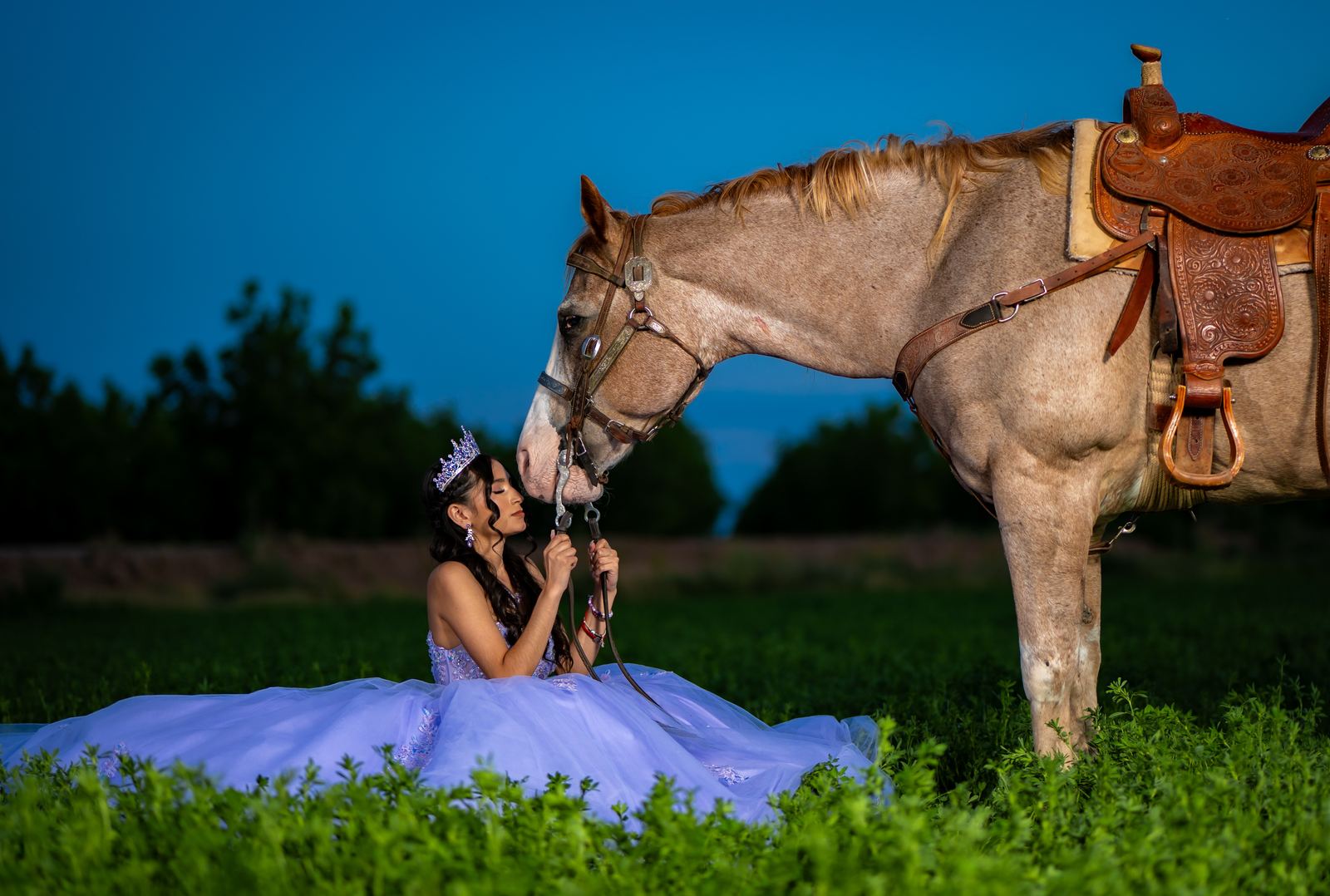 Quinceañera portrait by MCT Studios