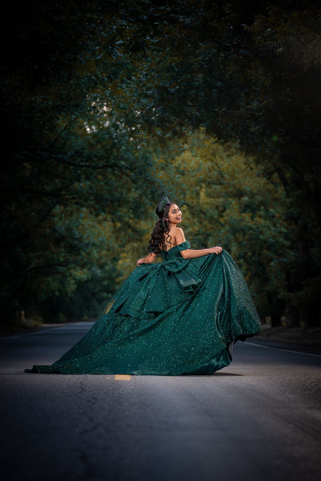 Quinceañera portrait by MCT Studios