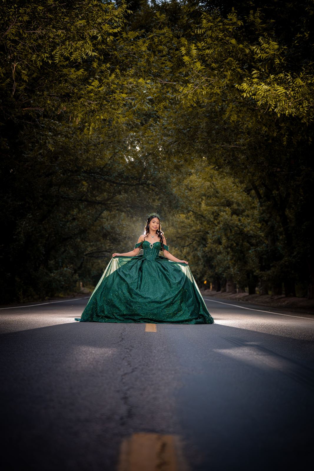 Quinceañera portrait by MCT Studios