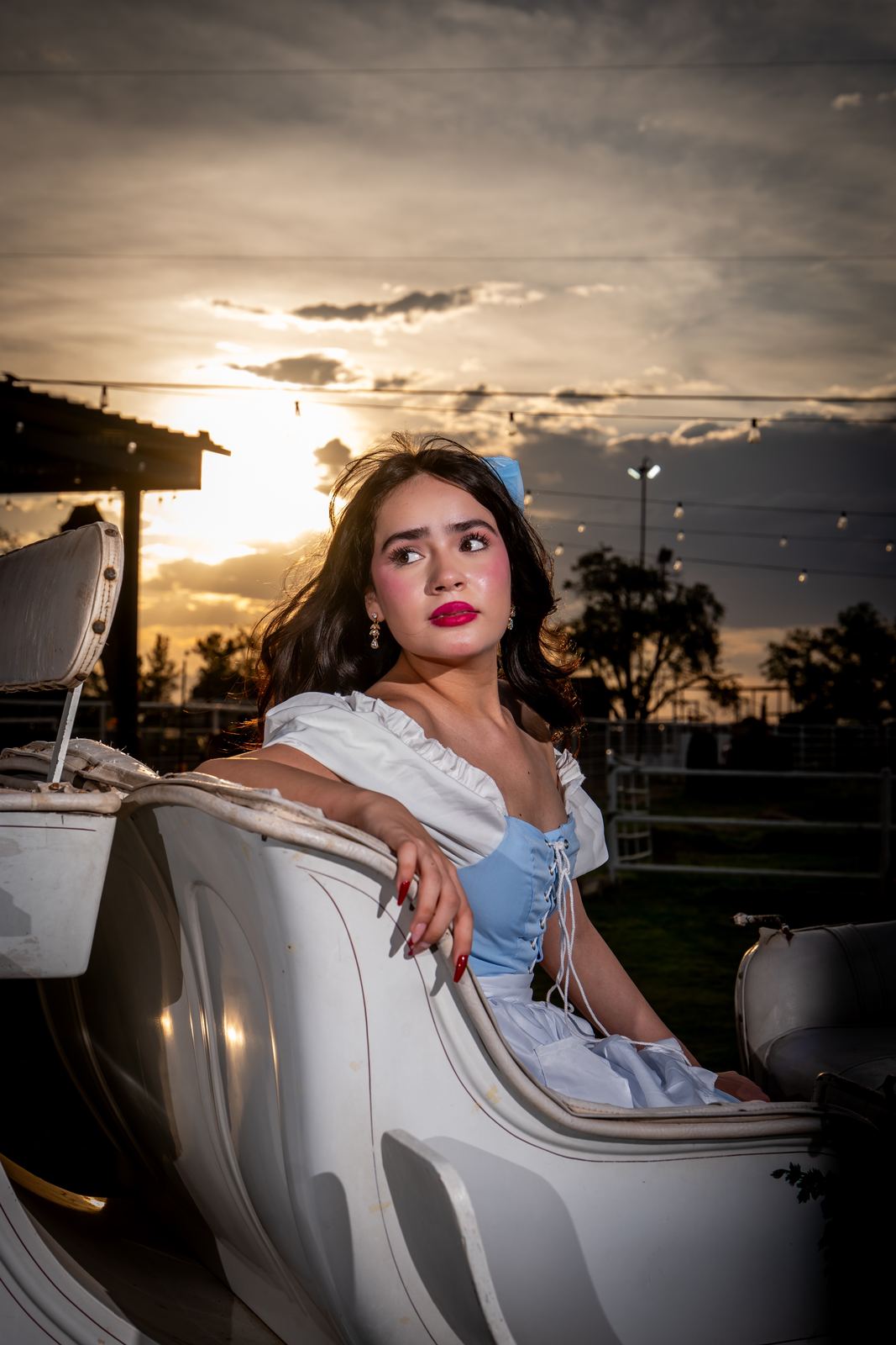 Quinceañera portrait by MCT Studios