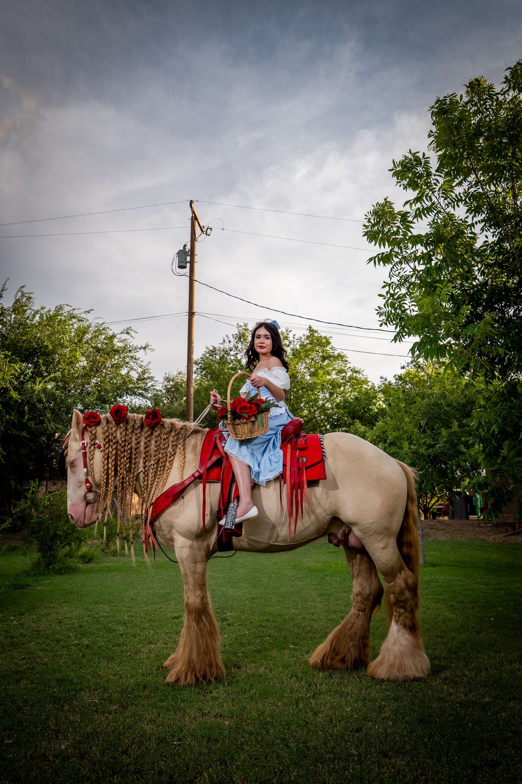 Quinceañera portrait by MCT Studios