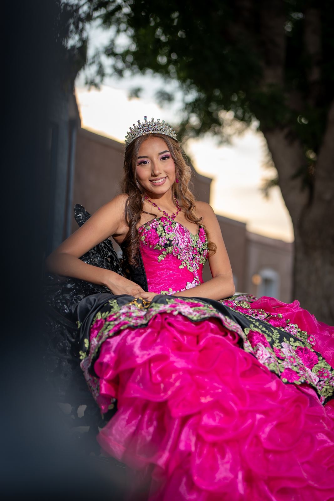 Quinceañera portrait by MCT Studios
