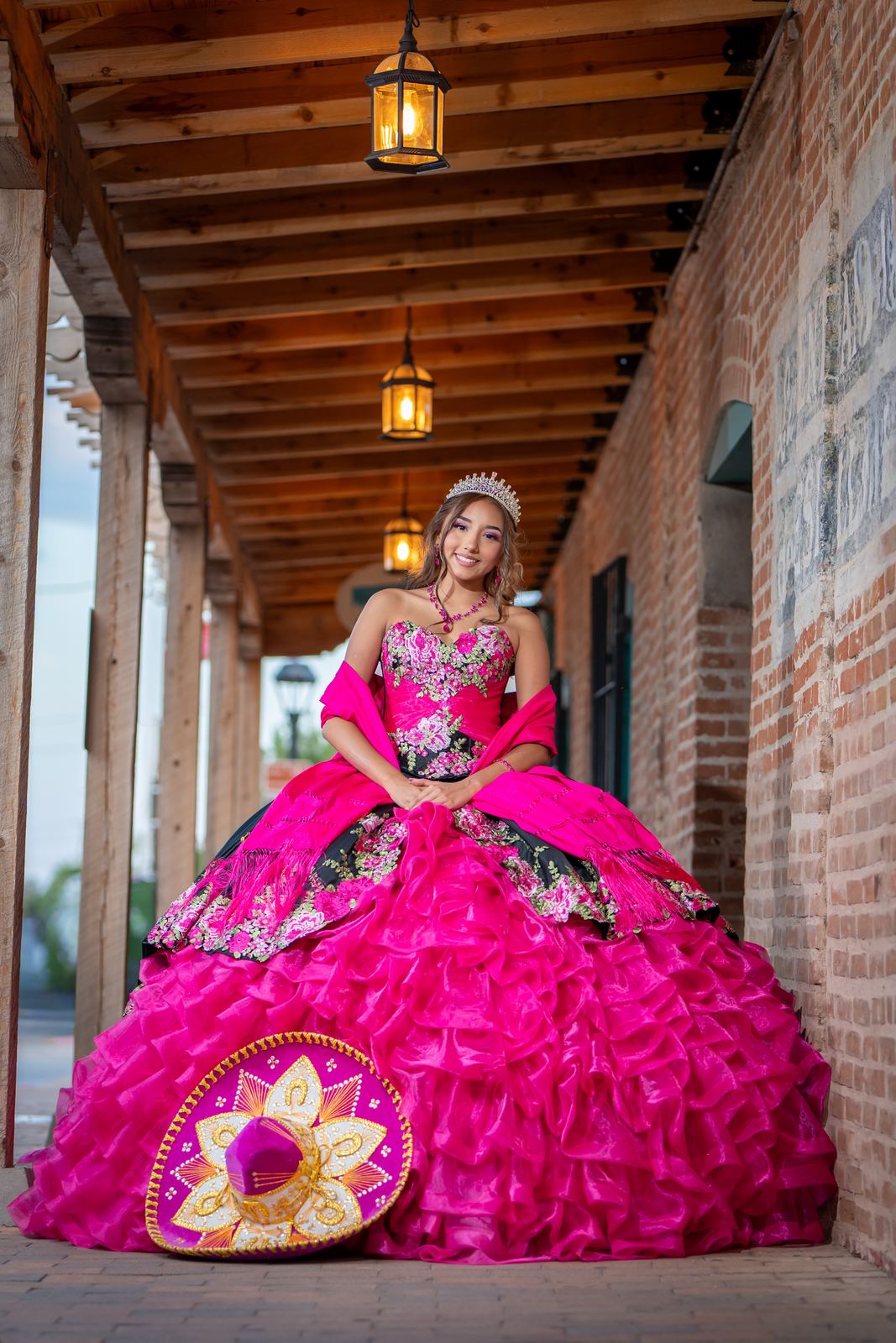 Quinceañera portrait by MCT Studios