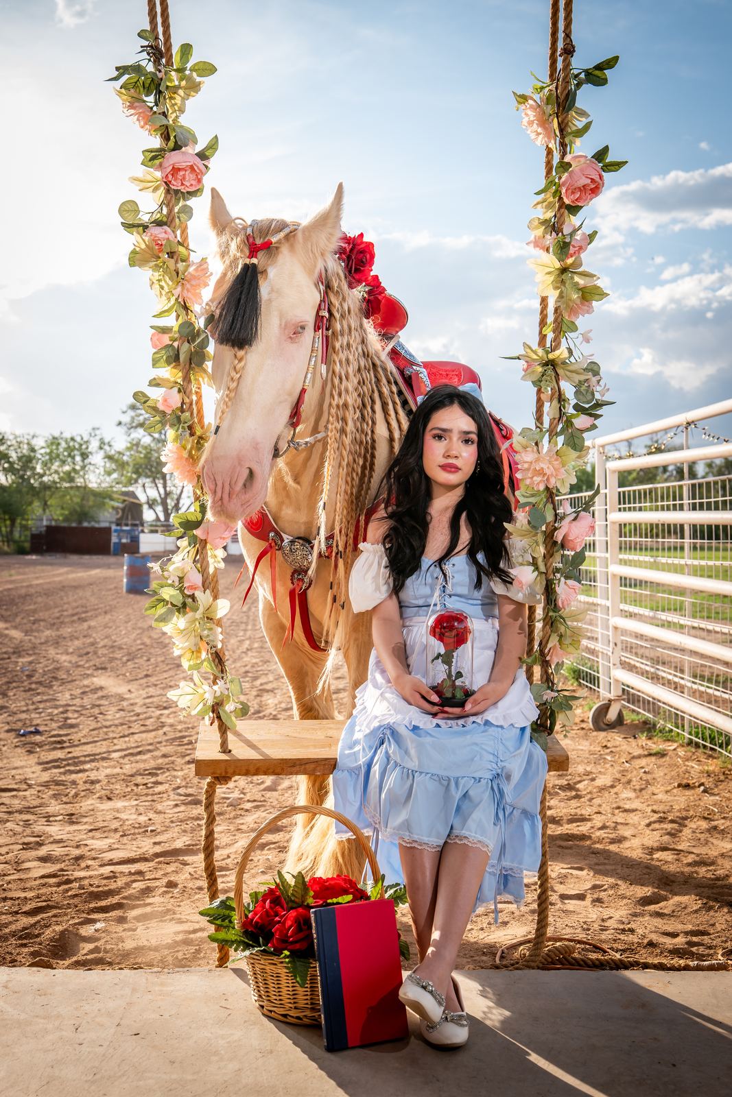 Quinceañera portrait by MCT Studios