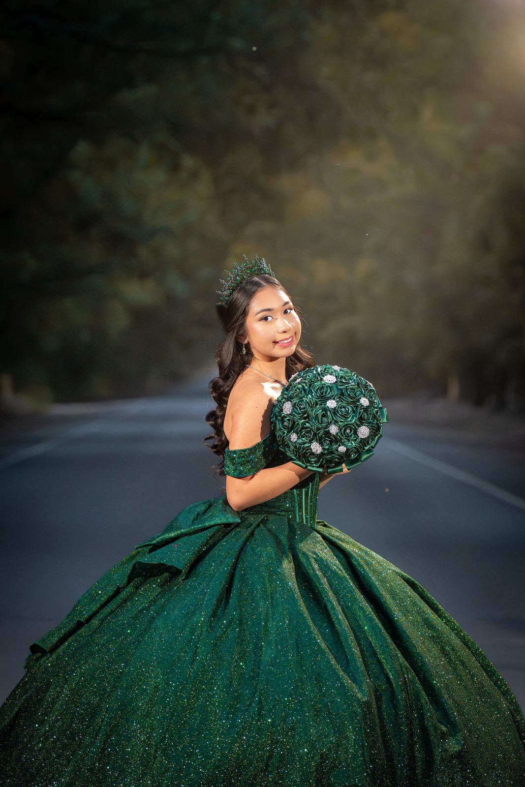 Quinceañera portrait by MCT Studios