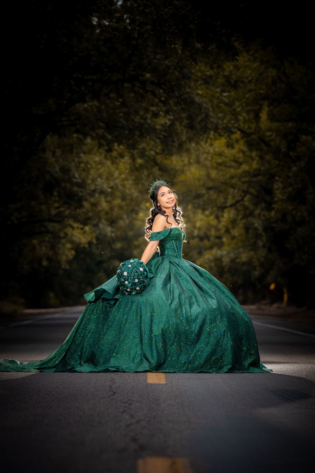 Quinceañera portrait by MCT Studios