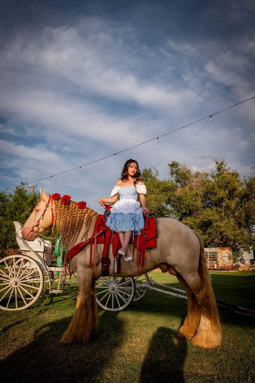 Quinceañera portrait by MCT Studios