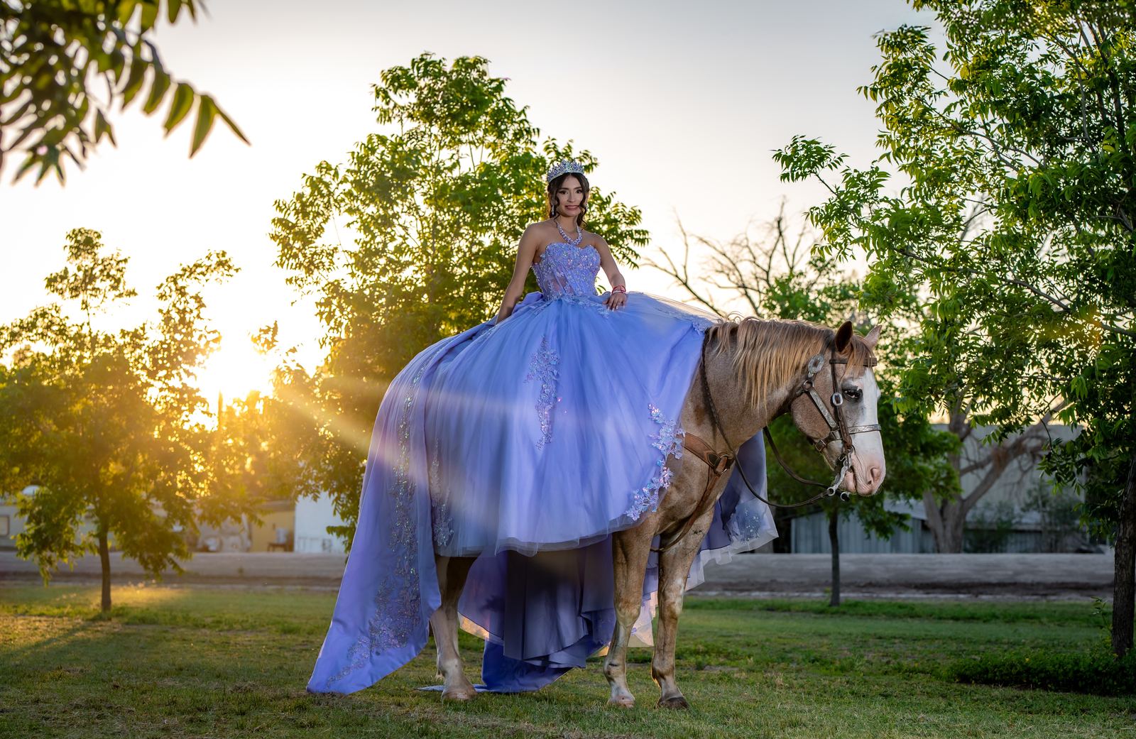 Quinceañera portrait by MCT Studios