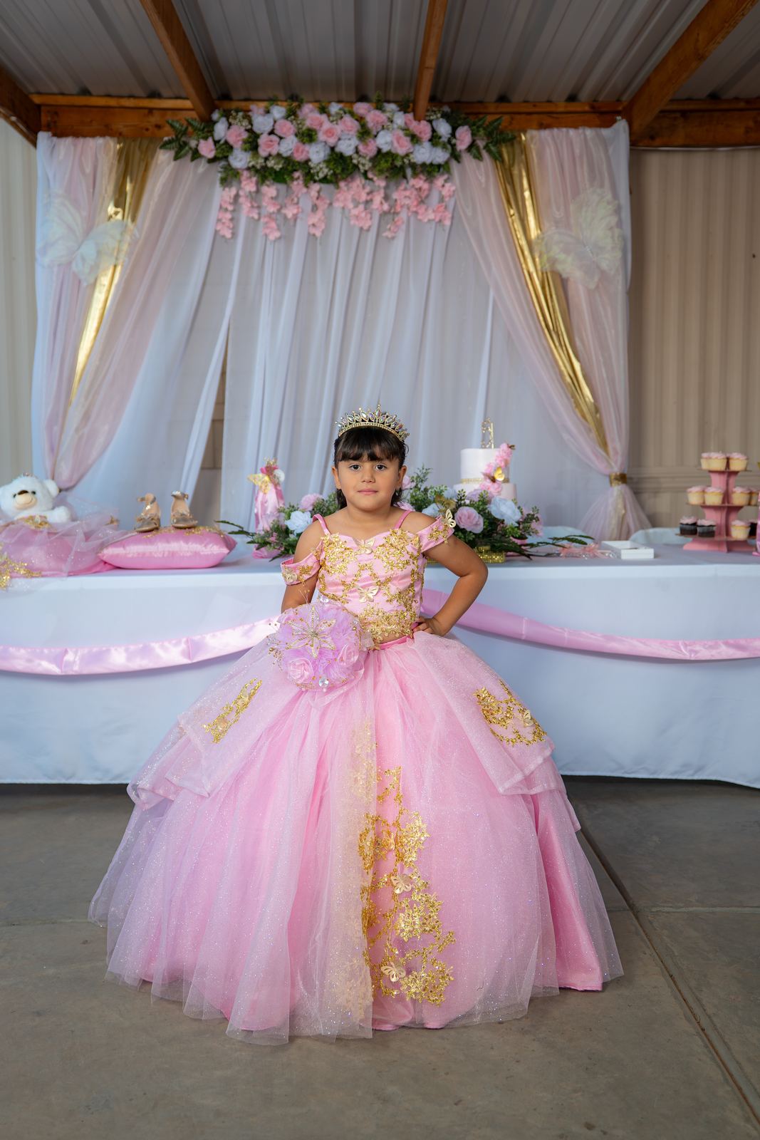 Quinceañera portrait by MCT Studios