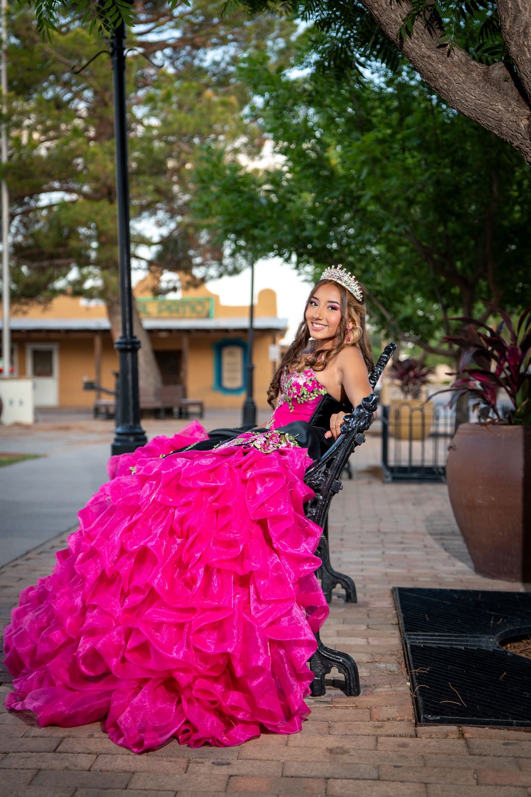 Quinceañera portrait by MCT Studios