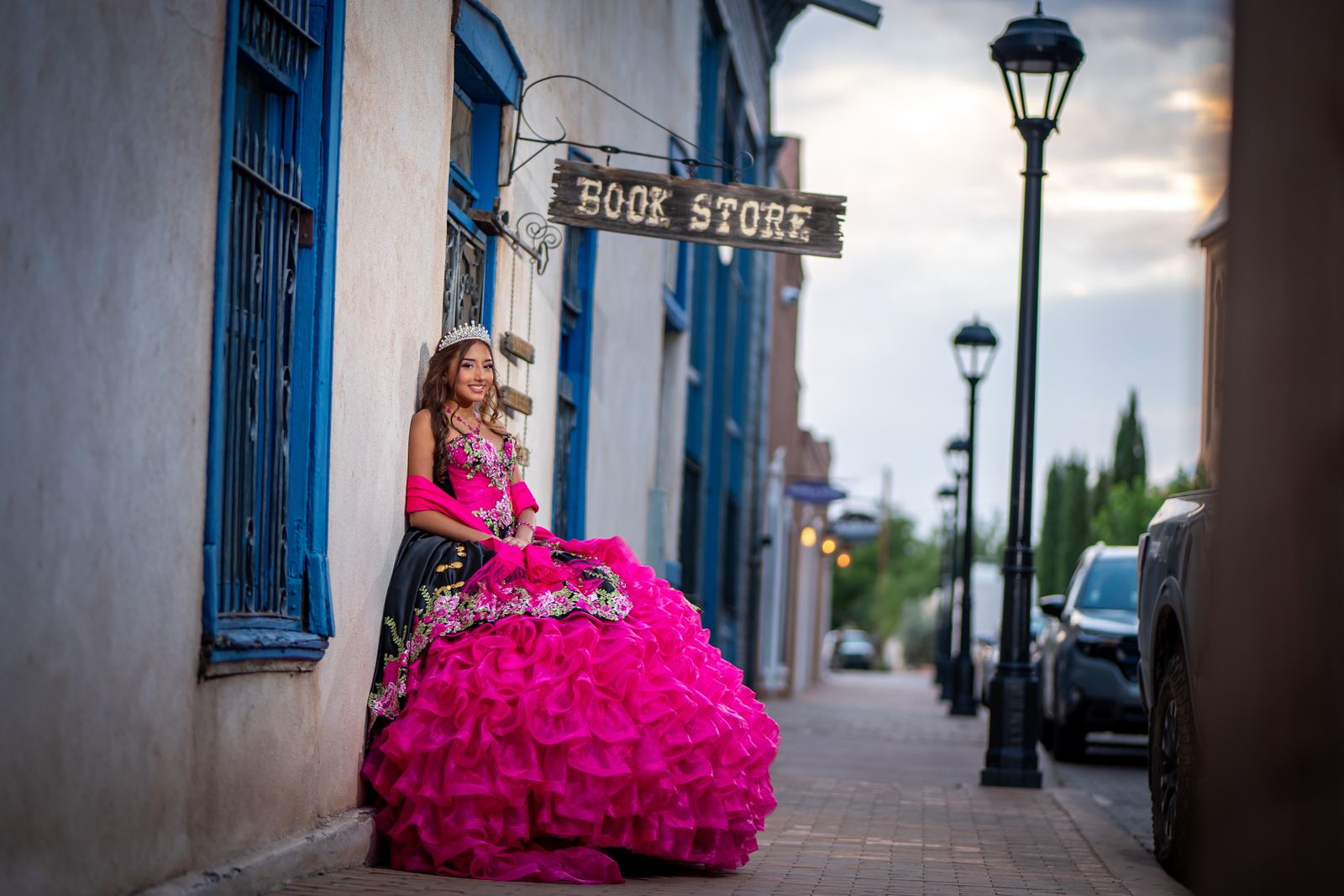 Quinceañera portrait by MCT Studios