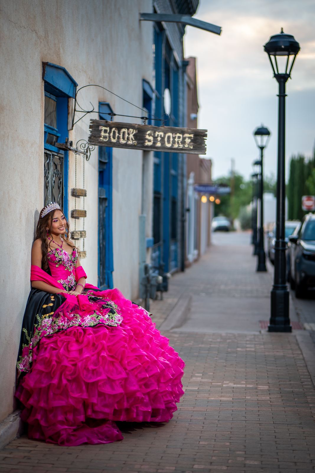 Quinceañera portrait by MCT Studios