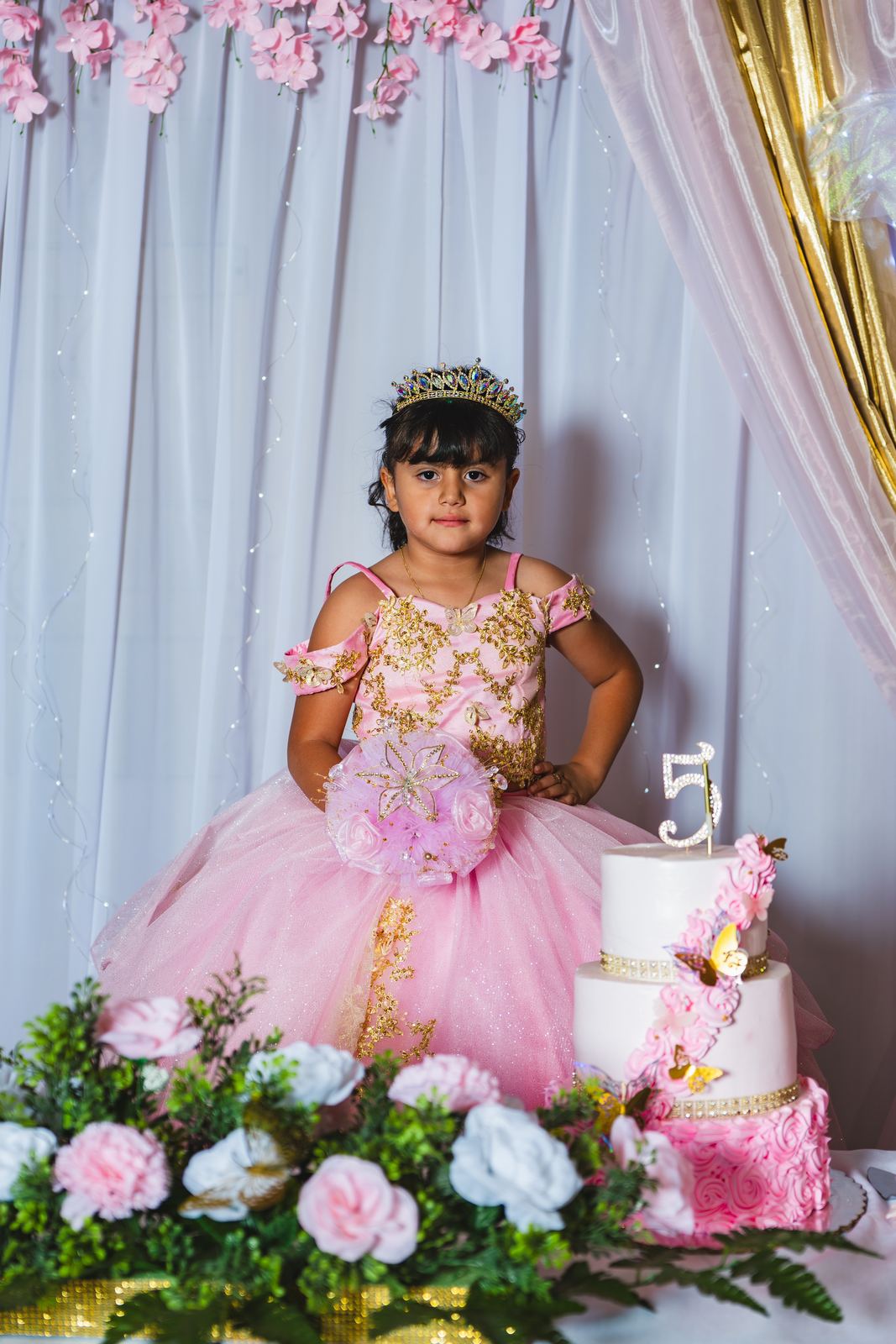 Quinceañera portrait by MCT Studios